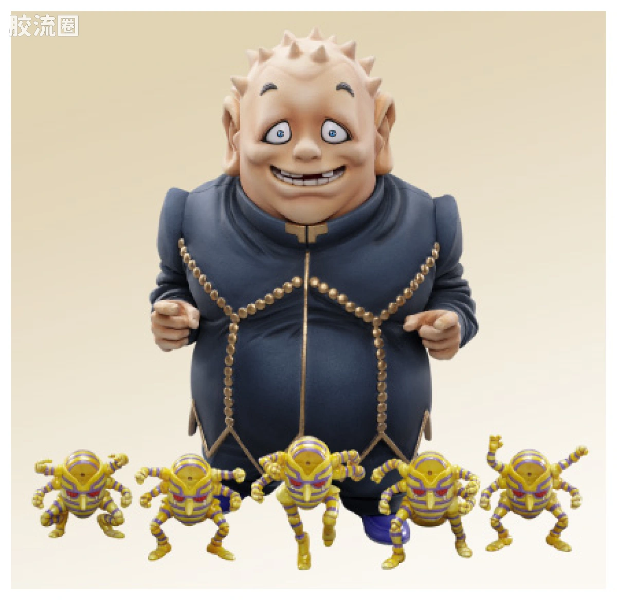 雕像传说系列 第四部 不灭钻石 矢安宫重清＆收获 - 图片