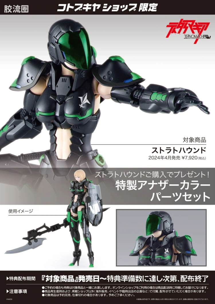 寿屋综合拼装模型系列 机甲综合 <Titanomachia> STRATOHOUND - 图片