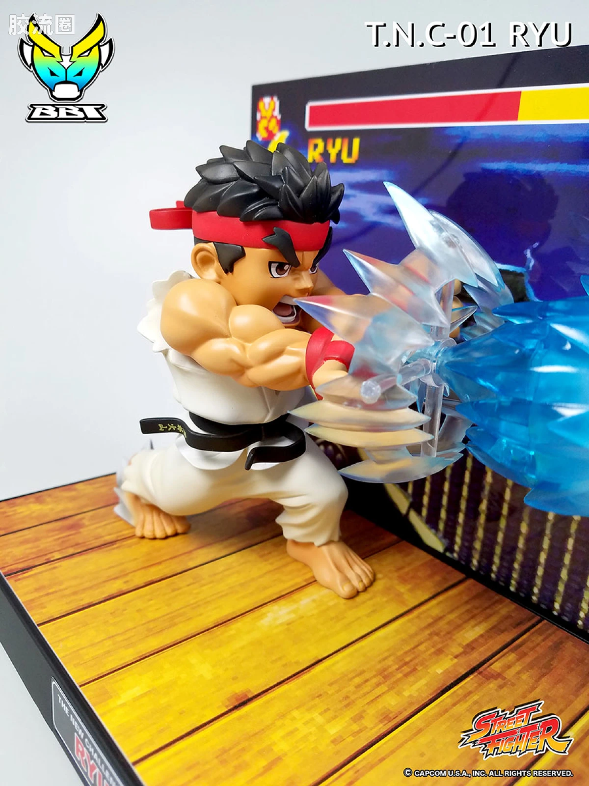 Pre-painted action figure 街头霸王系列 T.N.C-01 - 隆 - 图片