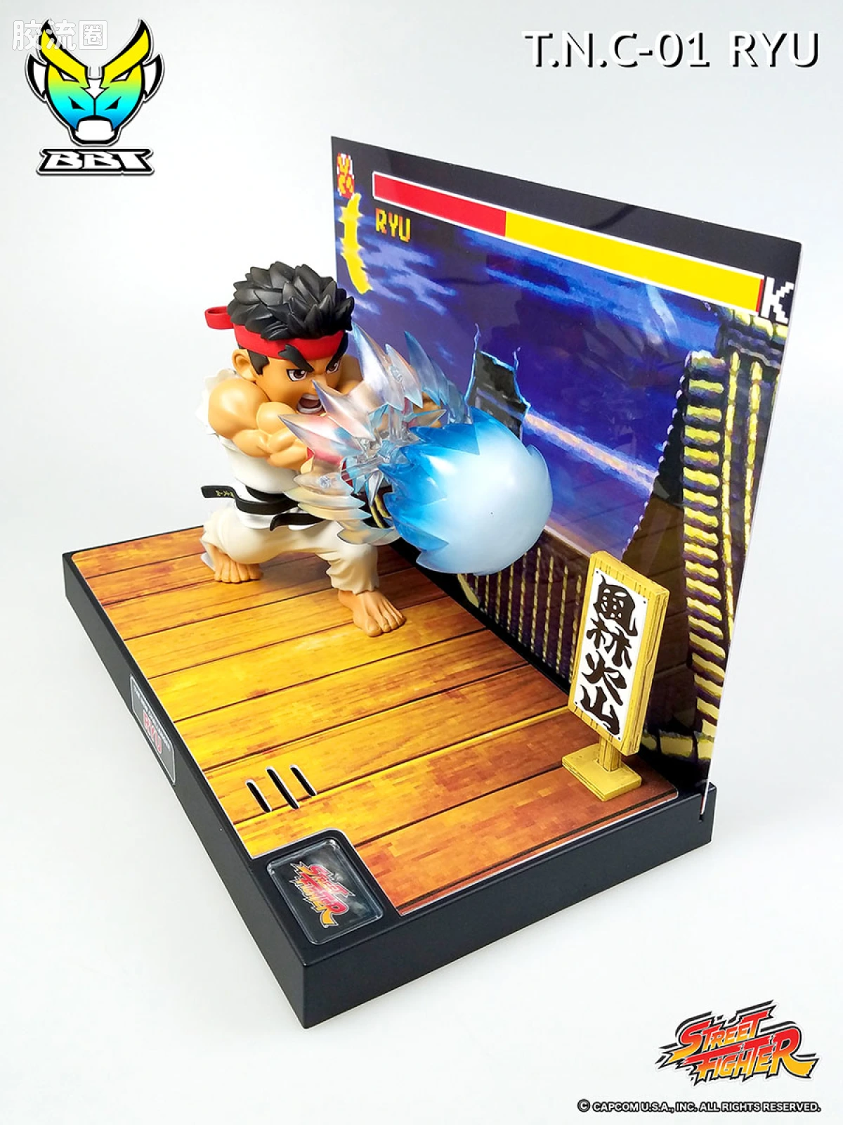 Pre-painted action figure 街头霸王系列 T.N.C-01 - 隆 - 图片