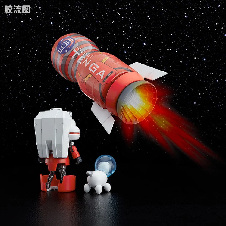 GOOD SMILE ARMS/GSC机甲成品系列 普通版 宇宙TENGA机器人 DX火箭任务套装 - 图片