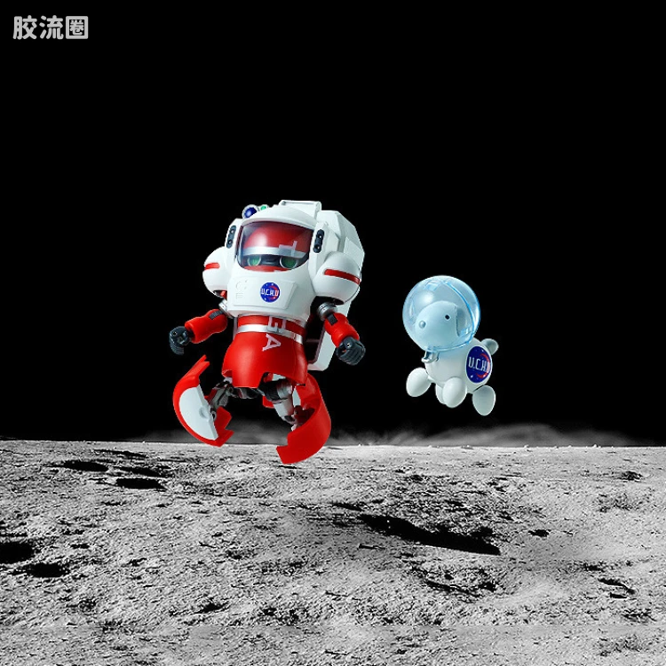 GOOD SMILE ARMS/GSC机甲成品系列 普通版 宇宙TENGA机器人 DX火箭任务套装 - 图片