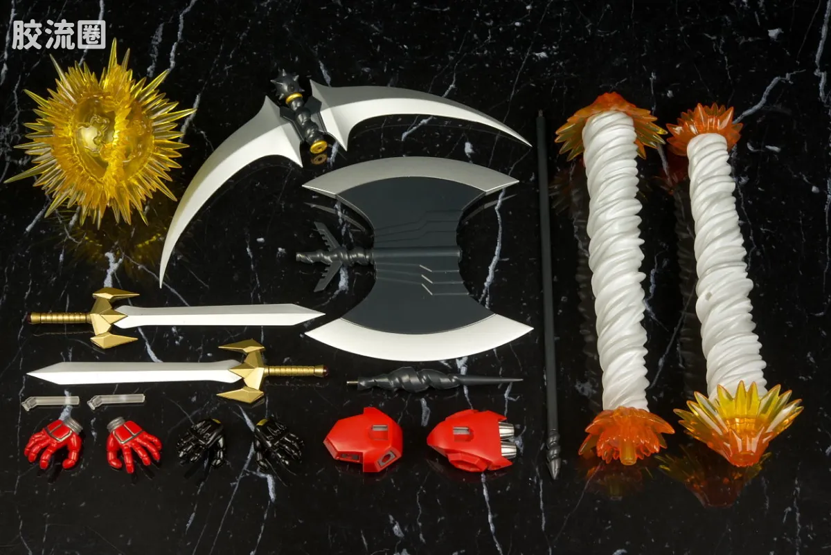 super robot 超合金系列 武器配件 魔神凯撒&真盖塔 用Dynamic Option Set - 图片