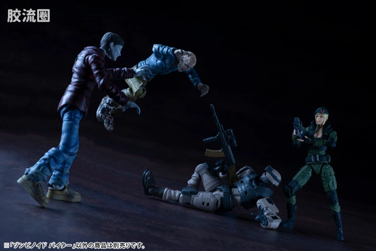 寿屋综合拼装模型系列 END OF HEROES 僵尸拜特 - 图片