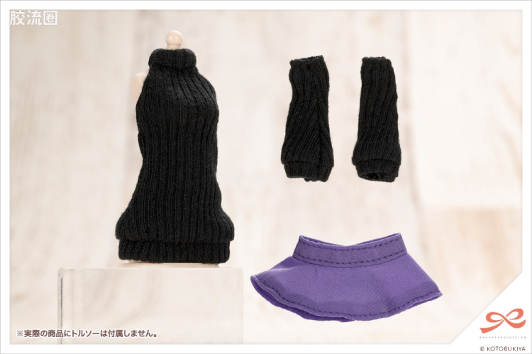创彩少女庭园 迷你衣橱 Vertical Line Sweater套装 - 图片