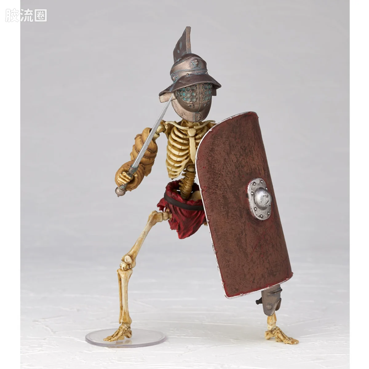 竹谷式自在置物 竹谷式自在置物 KT-030 骸骨鱼兜斗士 Murmillo 彩色版 - 图片