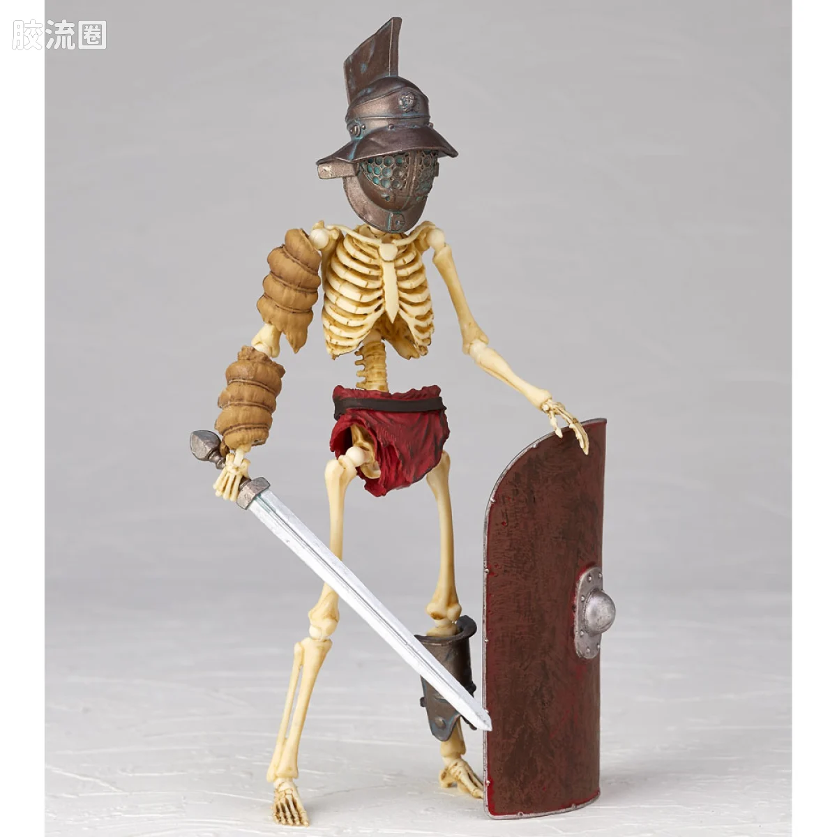 竹谷式自在置物 竹谷式自在置物 KT-030 骸骨鱼兜斗士 Murmillo 彩色版 - 图片