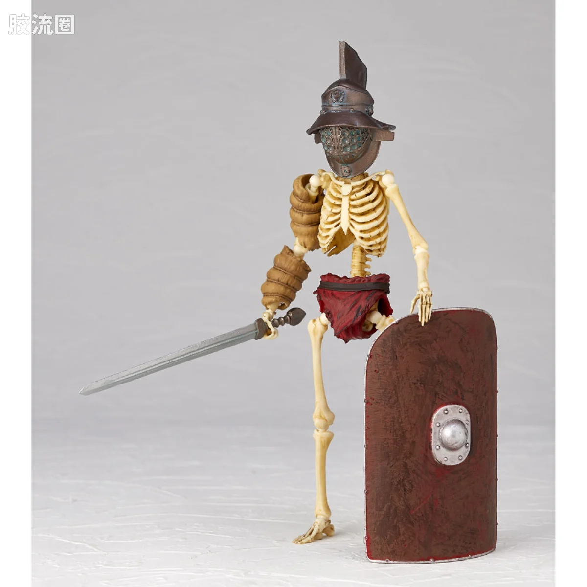 竹谷式自在置物 竹谷式自在置物 KT-030 骸骨鱼兜斗士 Murmillo 彩色版 - 图片