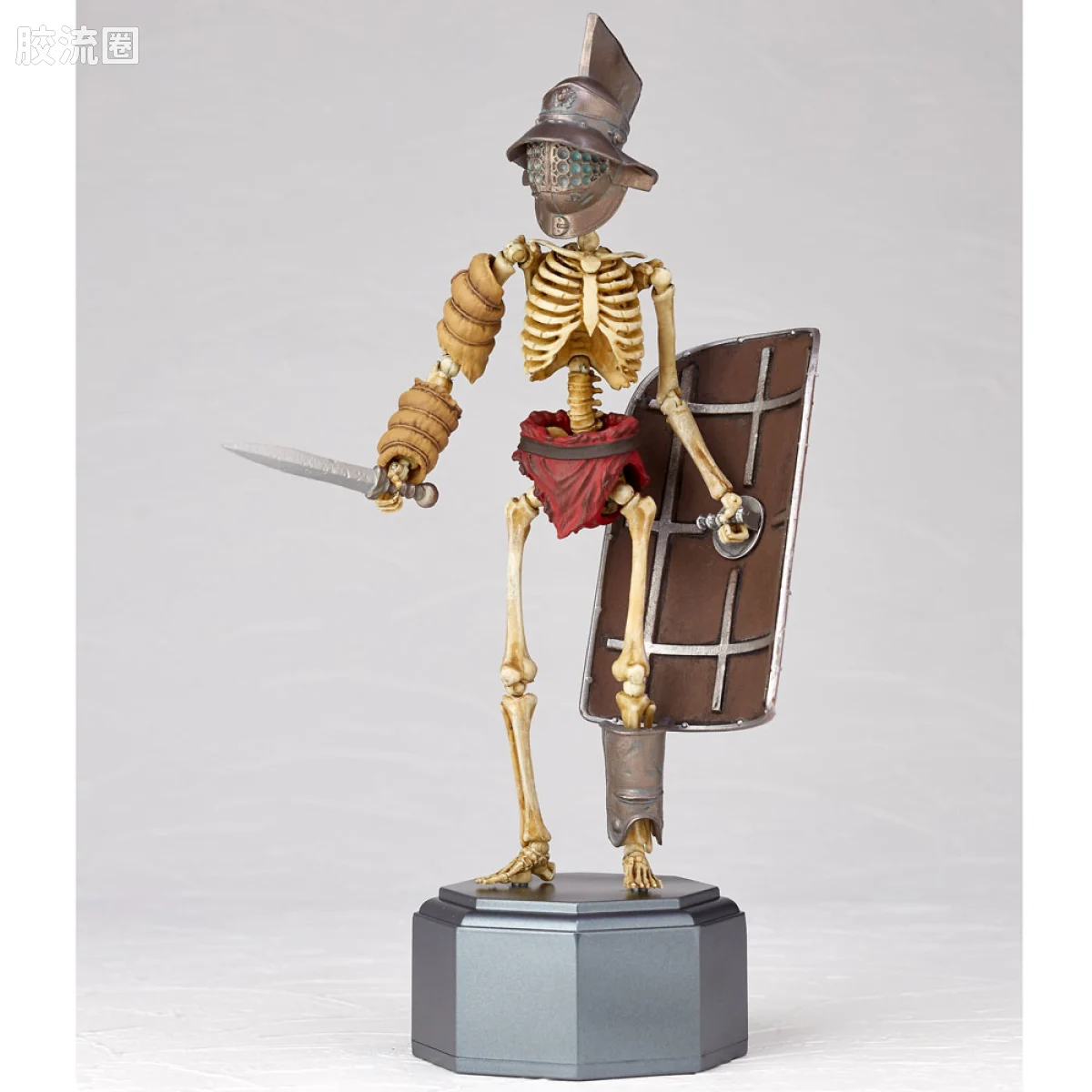 竹谷式自在置物 竹谷式自在置物 KT-030 骸骨鱼兜斗士 Murmillo 彩色版 - 图片