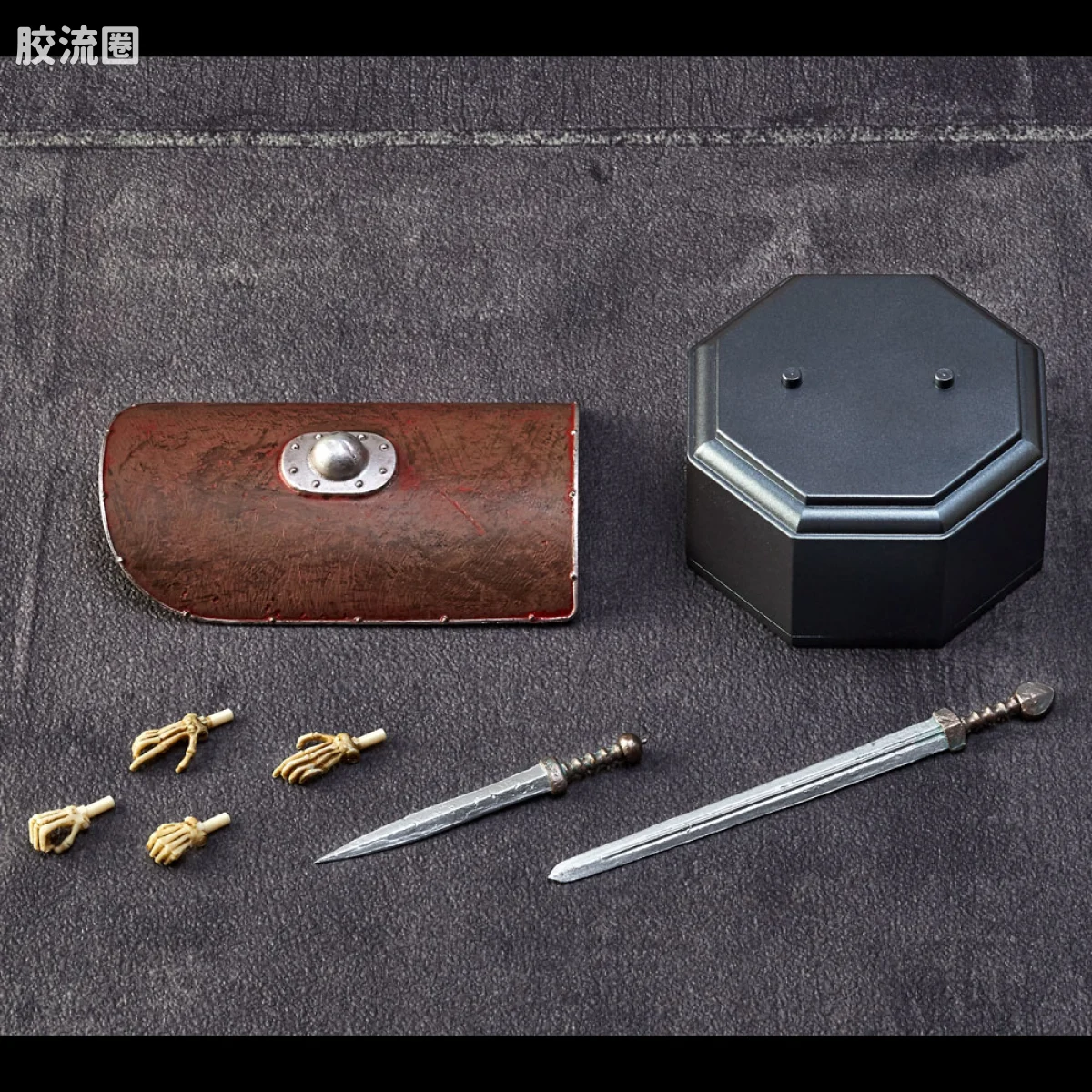 竹谷式自在置物 竹谷式自在置物 KT-030 骸骨鱼兜斗士 Murmillo 彩色版 - 图片