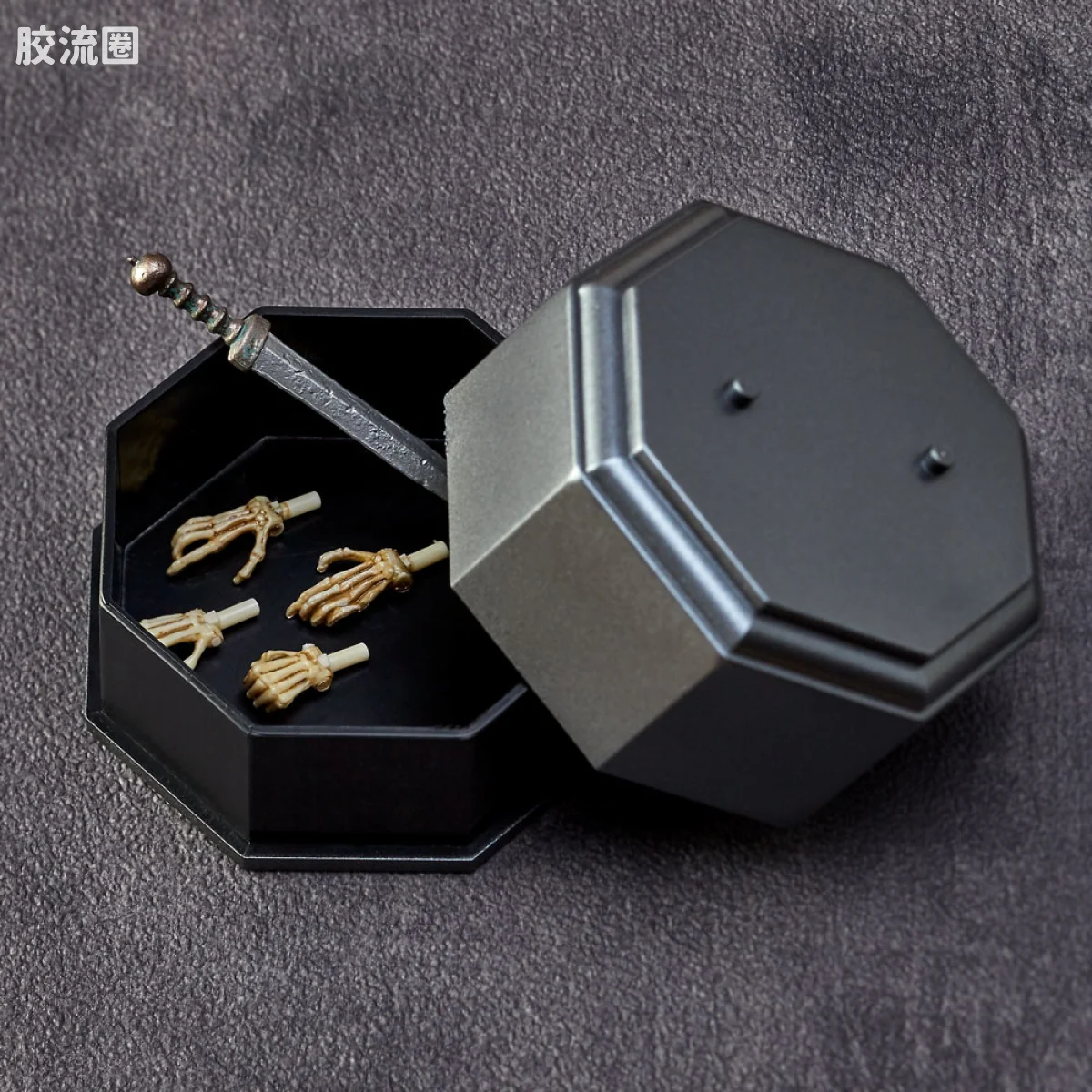 竹谷式自在置物 竹谷式自在置物 KT-030 骸骨鱼兜斗士 Murmillo 彩色版 - 图片