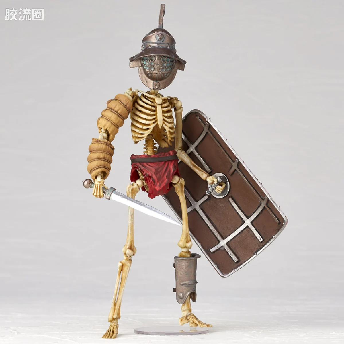 竹谷式自在置物 竹谷式自在置物 KT-030 骸骨鱼兜斗士 Murmillo 彩色版 - 图片