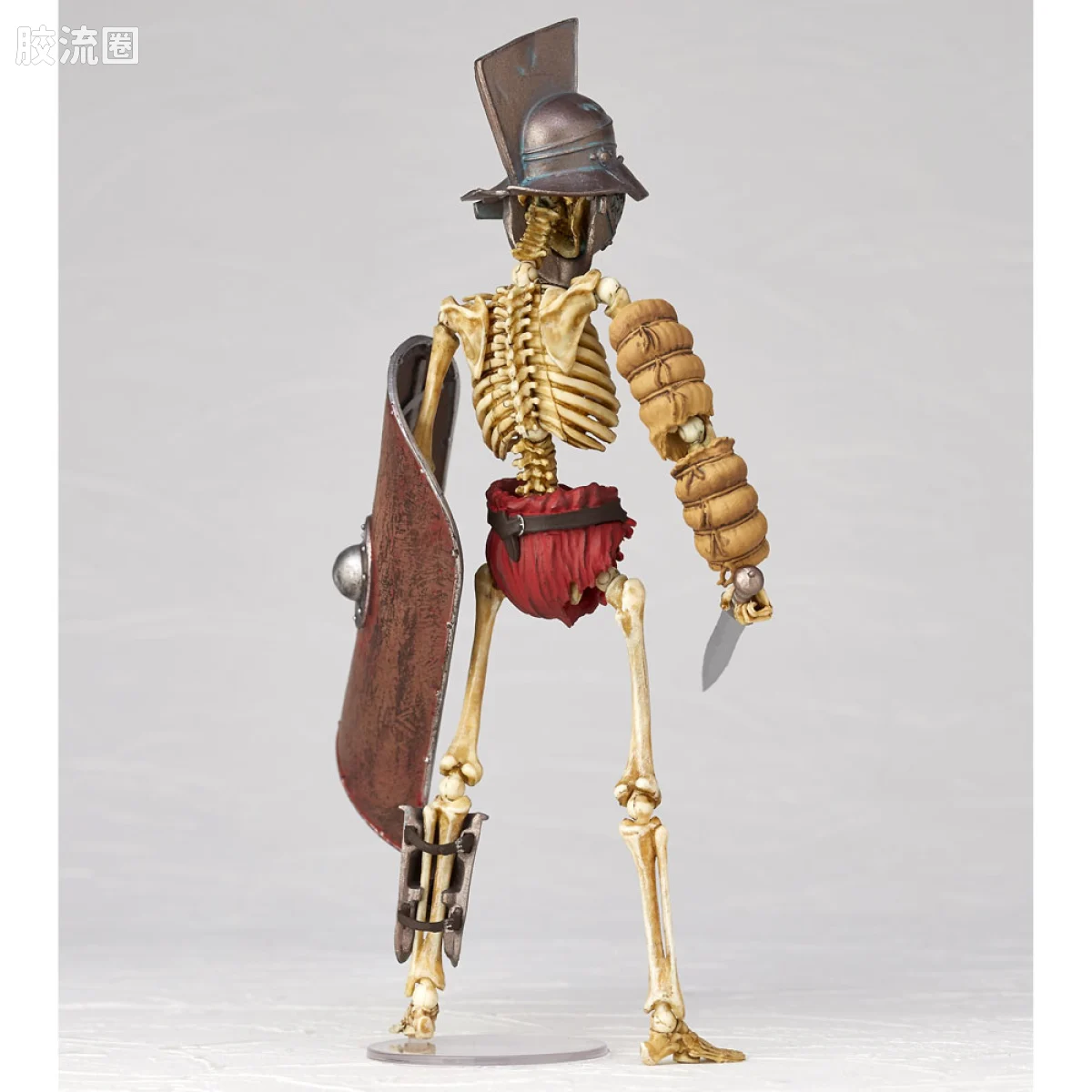 竹谷式自在置物 竹谷式自在置物 KT-030 骸骨鱼兜斗士 Murmillo 彩色版 - 图片