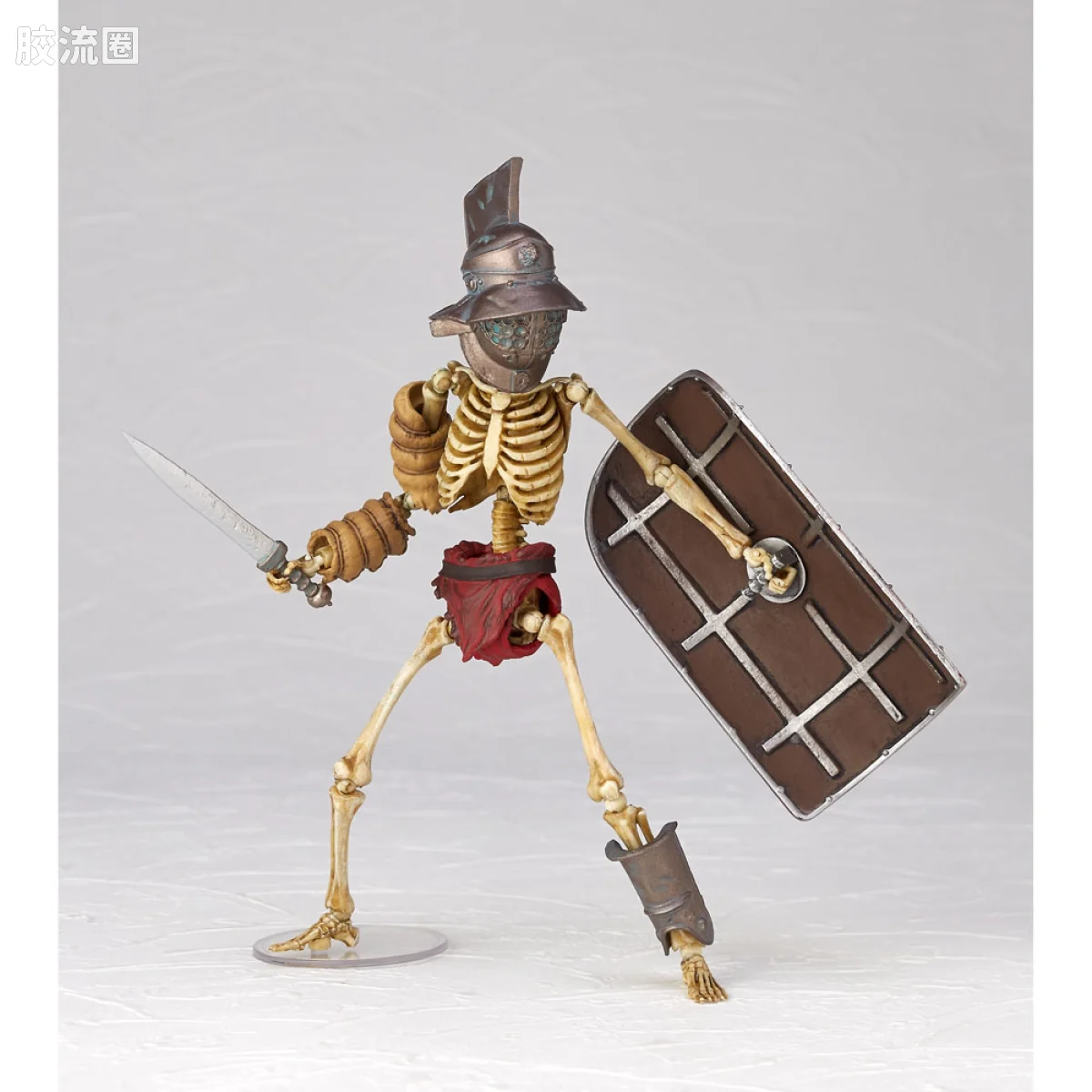竹谷式自在置物 竹谷式自在置物 KT-030 骸骨鱼兜斗士 Murmillo 彩色版 - 图片