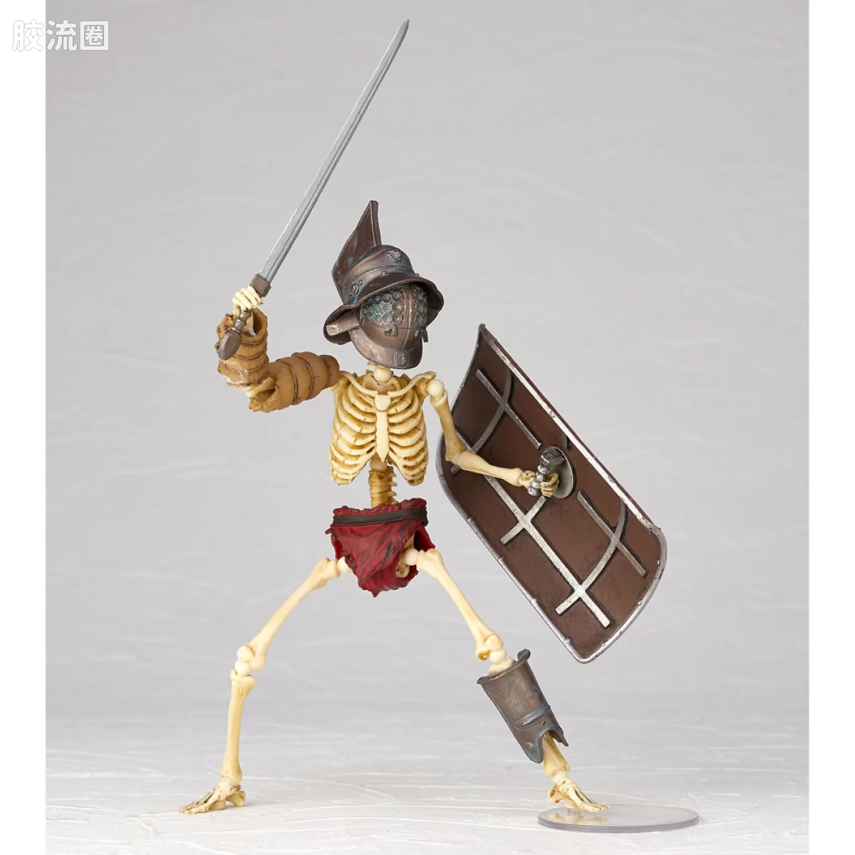 竹谷式自在置物 竹谷式自在置物 KT-030 骸骨鱼兜斗士 Murmillo 彩色版 - 图片