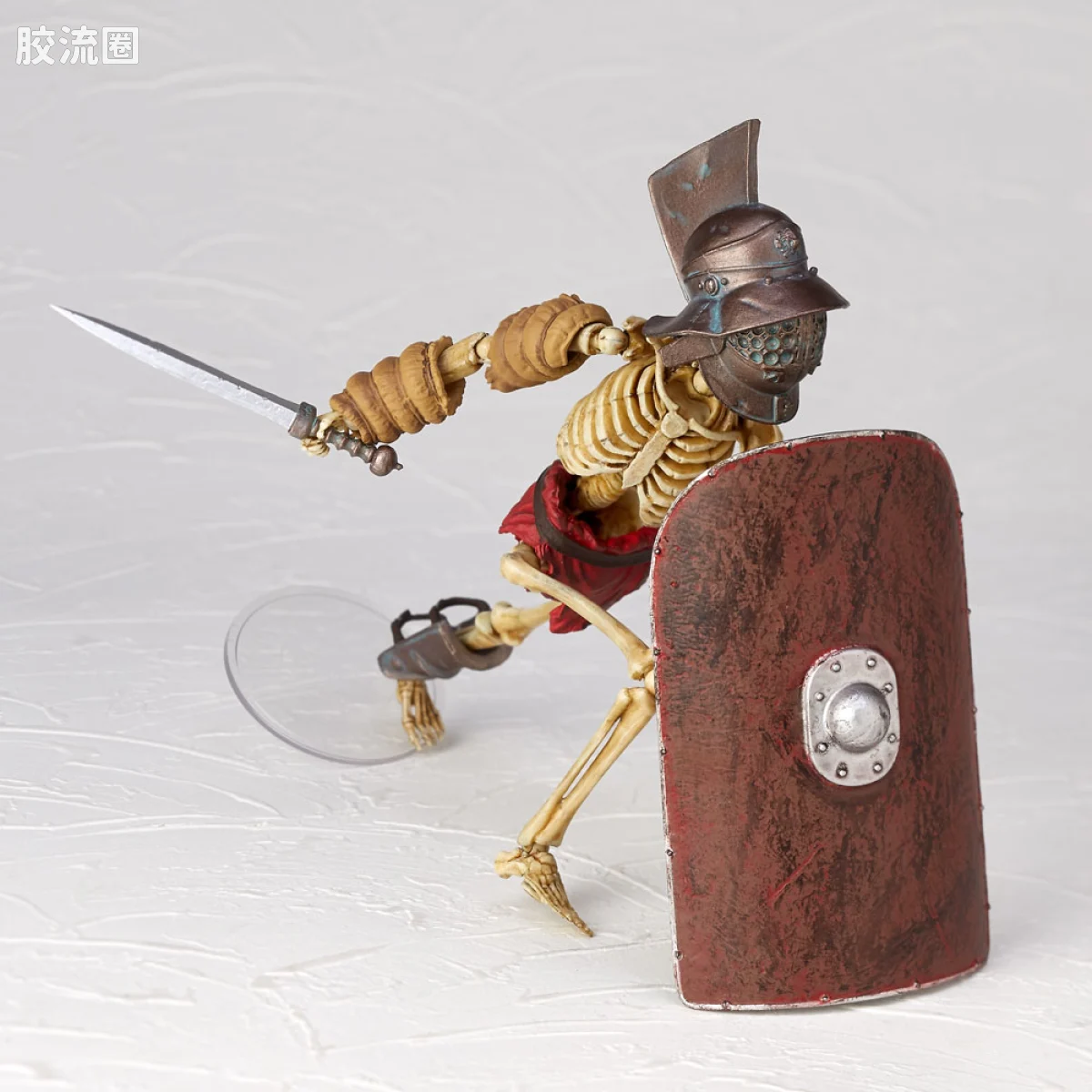 竹谷式自在置物 竹谷式自在置物 KT-030 骸骨鱼兜斗士 Murmillo 彩色版 - 图片