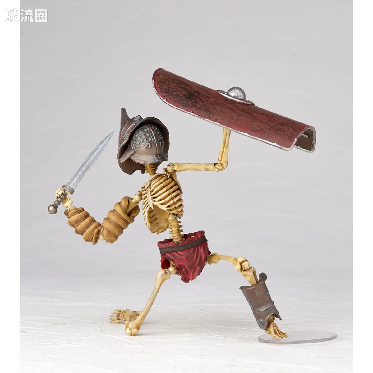 竹谷式自在置物 竹谷式自在置物 KT-030 骸骨鱼兜斗士 Murmillo 彩色版 - 图片