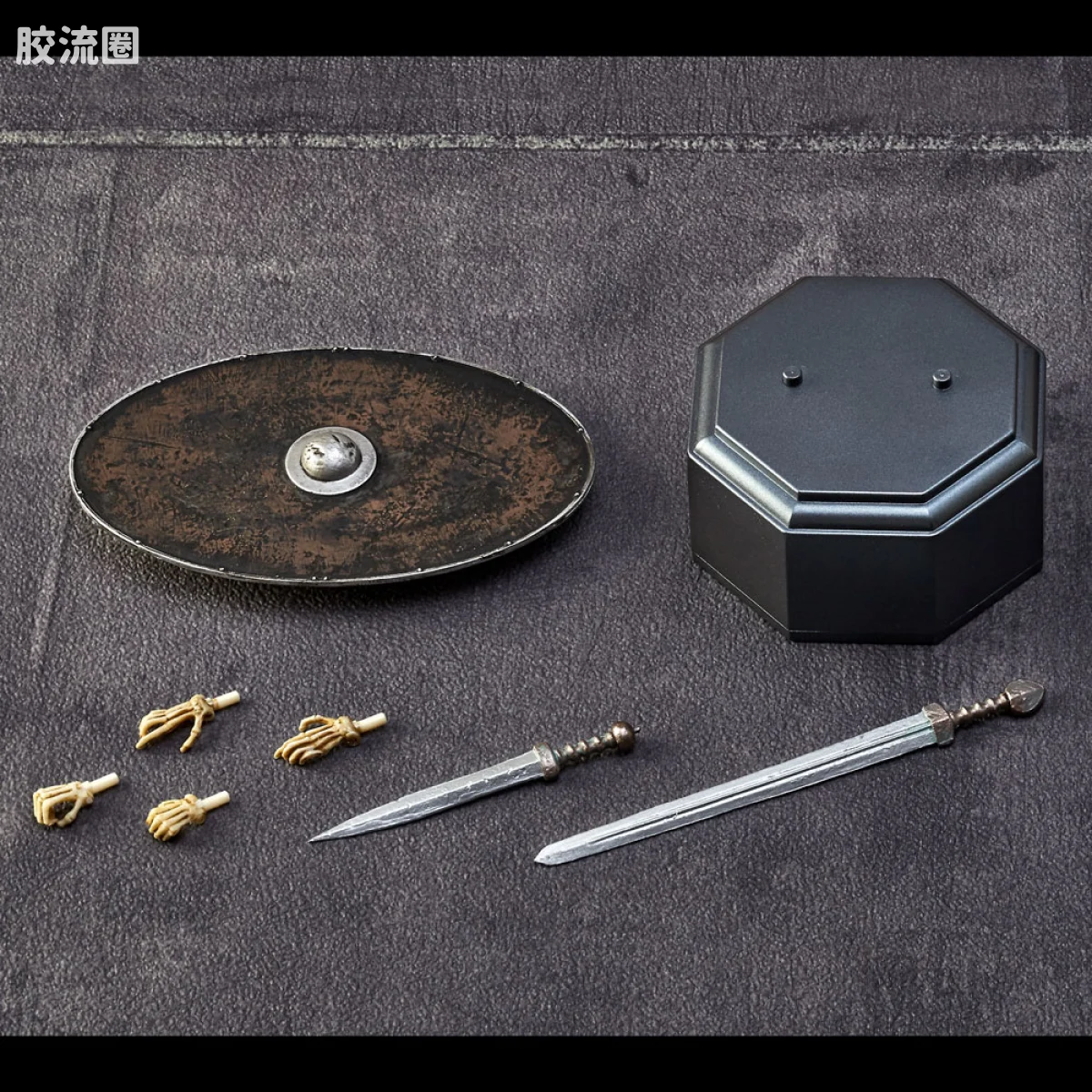 竹谷式自在置物 竹谷式自在置物 KT-031 骸骨追击斗士 Secutor 彩色版 - 图片