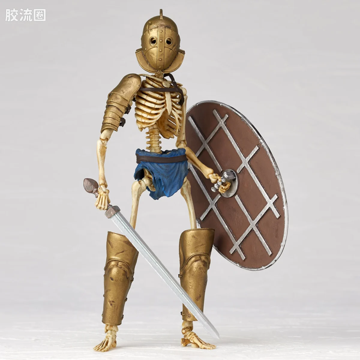 竹谷式自在置物 竹谷式自在置物 KT-031 骸骨追击斗士 Secutor 彩色版 - 图片