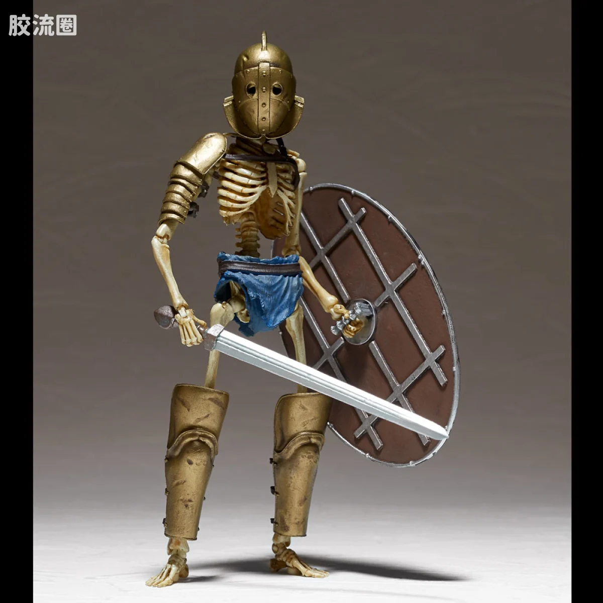 竹谷式自在置物 竹谷式自在置物 KT-031 骸骨追击斗士 Secutor 彩色版 - 图片