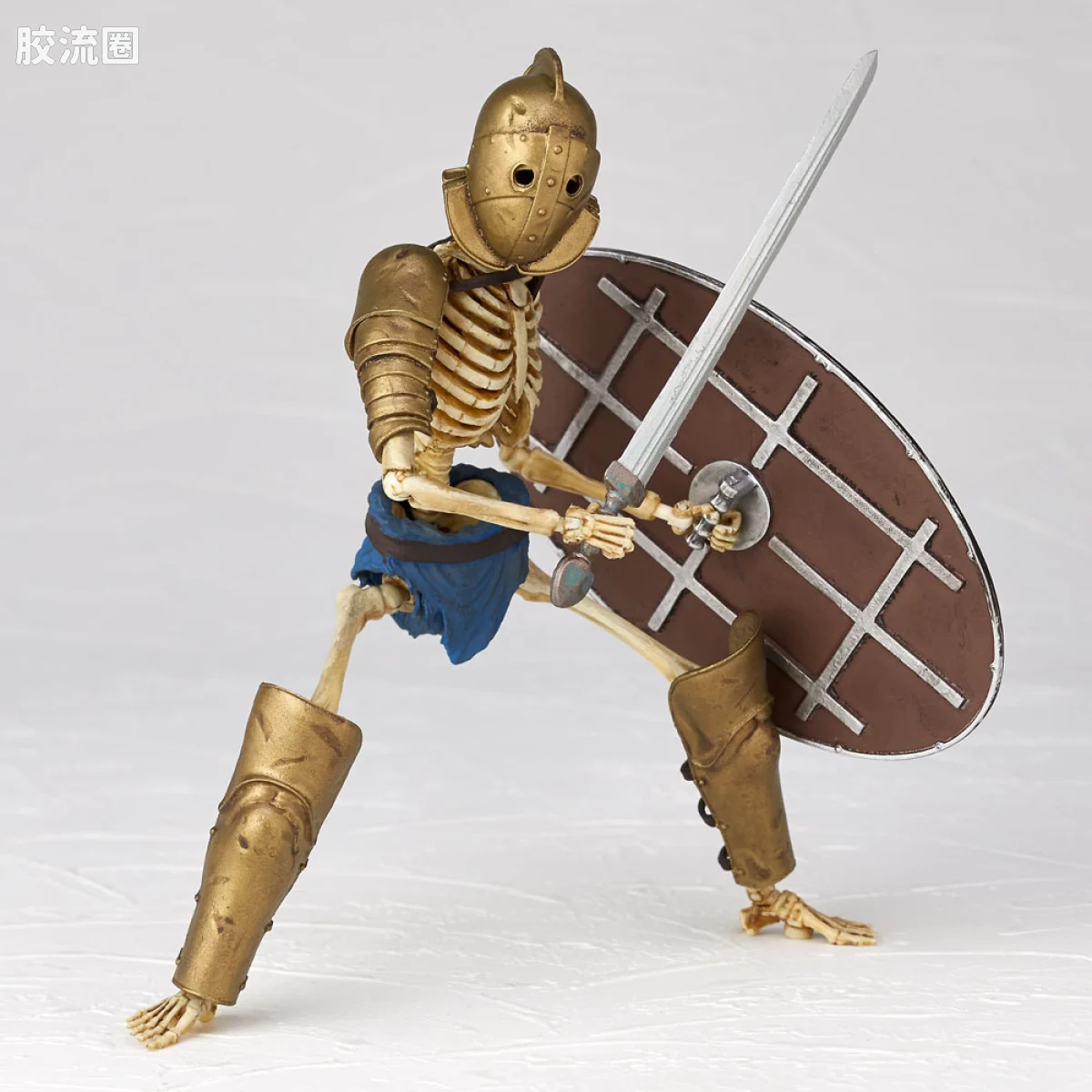 竹谷式自在置物 竹谷式自在置物 KT-031 骸骨追击斗士 Secutor 彩色版 - 图片