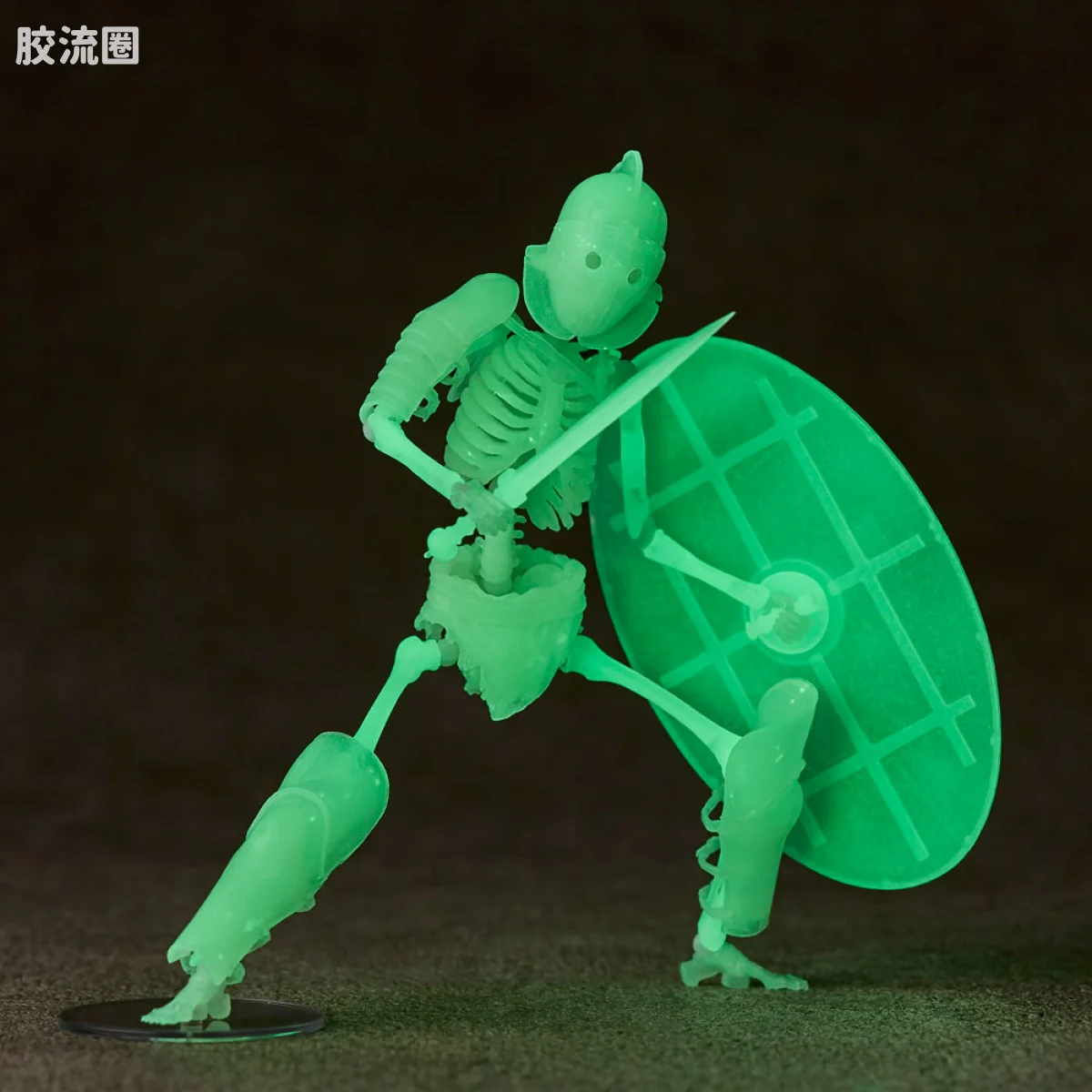 竹谷式自在置物 竹谷式自在置物 KT-033 骸骨追击斗士 Secutor 夜光版 - 图片