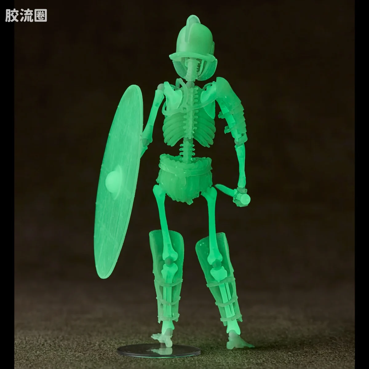 竹谷式自在置物 竹谷式自在置物 KT-033 骸骨追击斗士 Secutor 夜光版 - 图片