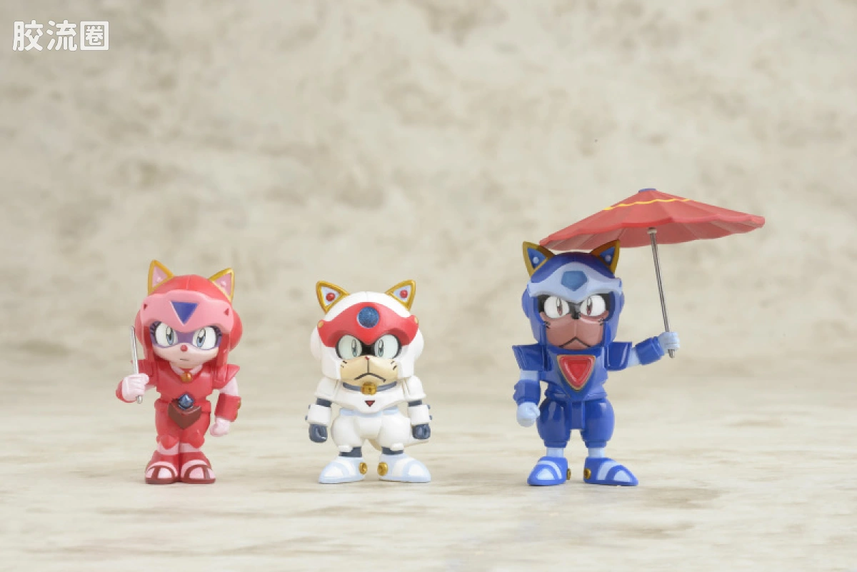 EVOLUTION-TOY机甲成品系列 Dynamite Action! 普通版 No.29 功夫猫党/忍者猫 猫神金刚 - 图片
