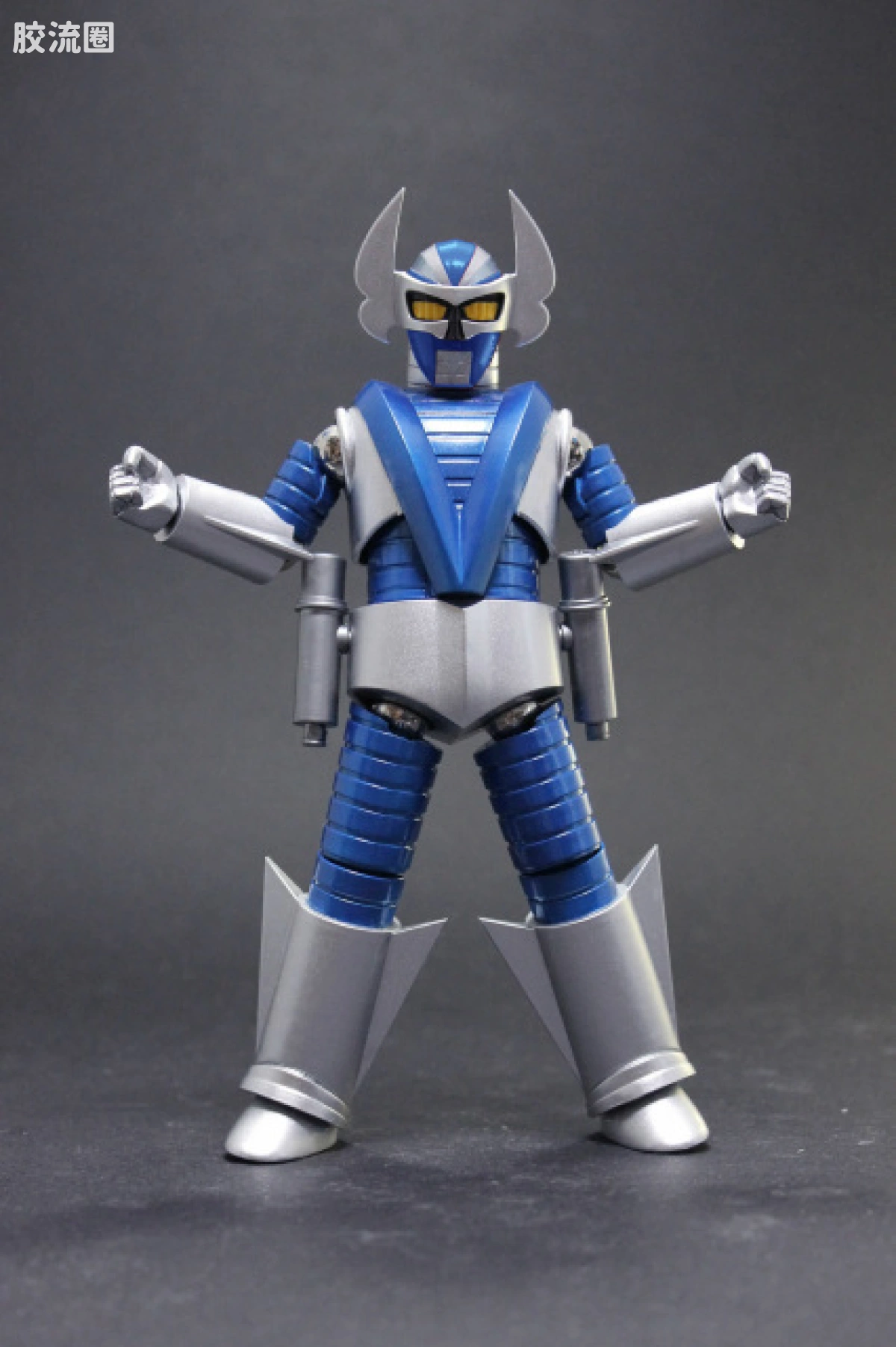 EVOLUTION-TOY机甲成品系列 Dynamite Action! 限定及特别版 No.22EX 电人超强查勃卡 蓝色版 - 图片