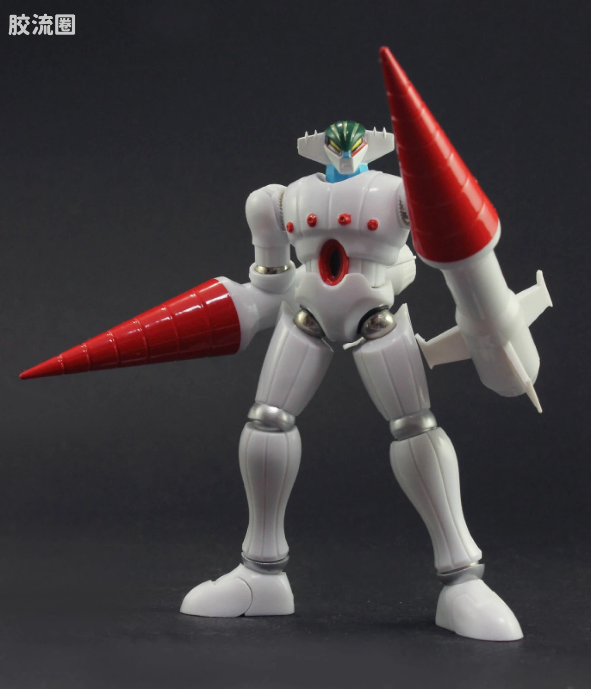 EVOLUTION-TOY机甲成品系列 Dynamite Action S! 钢铁杰克 白色版 & 潘萨罗伊德 - 图片