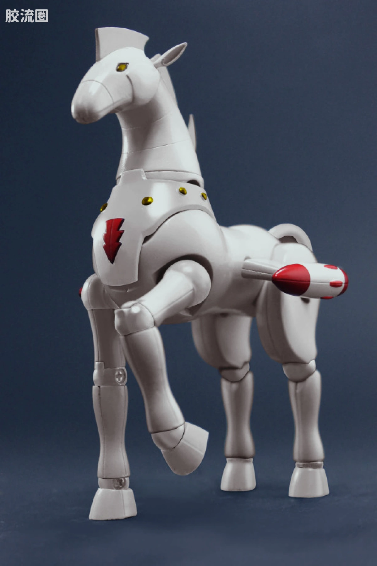 EVOLUTION-TOY机甲成品系列 Dynamite Action S! 钢铁杰克 白色版 & 潘萨罗伊德 - 图片
