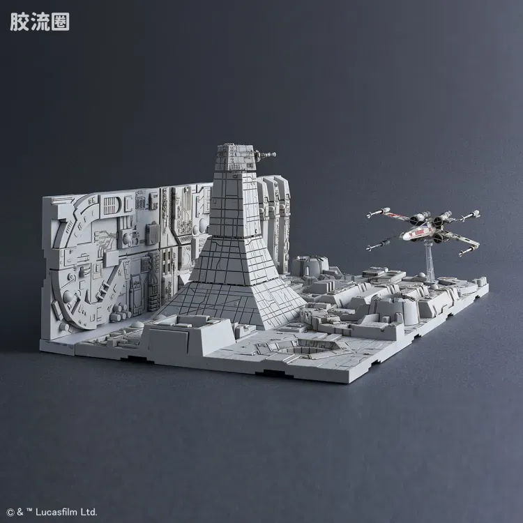 万代 星球大战系列拼装模型 载具系列 1/144 死星攻略战套装 - 图片