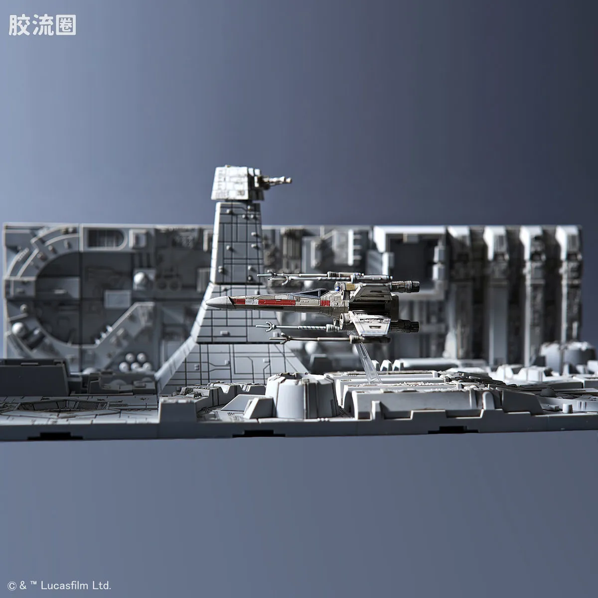万代 星球大战系列拼装模型 载具系列 1/144 死星攻略战套装 - 图片