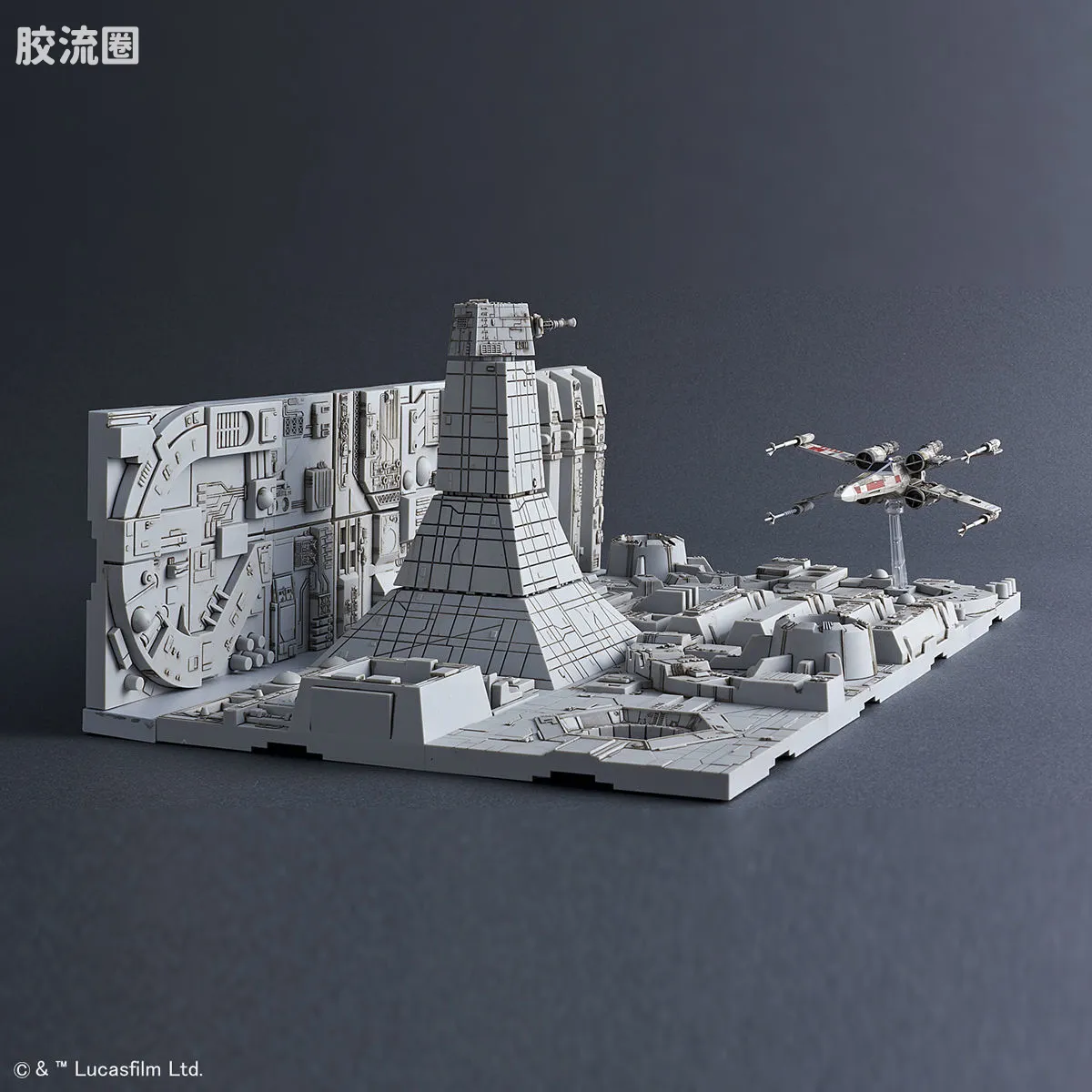 万代 星球大战系列拼装模型 载具系列 1/144 死星攻略战套装 - 图片