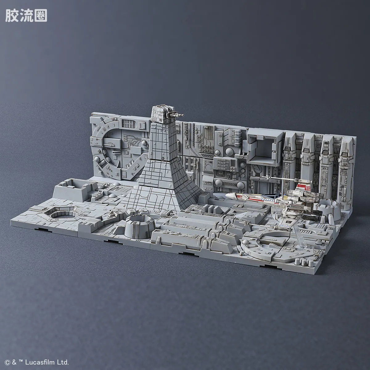 万代 星球大战系列拼装模型 载具系列 1/144 死星攻略战套装 - 图片