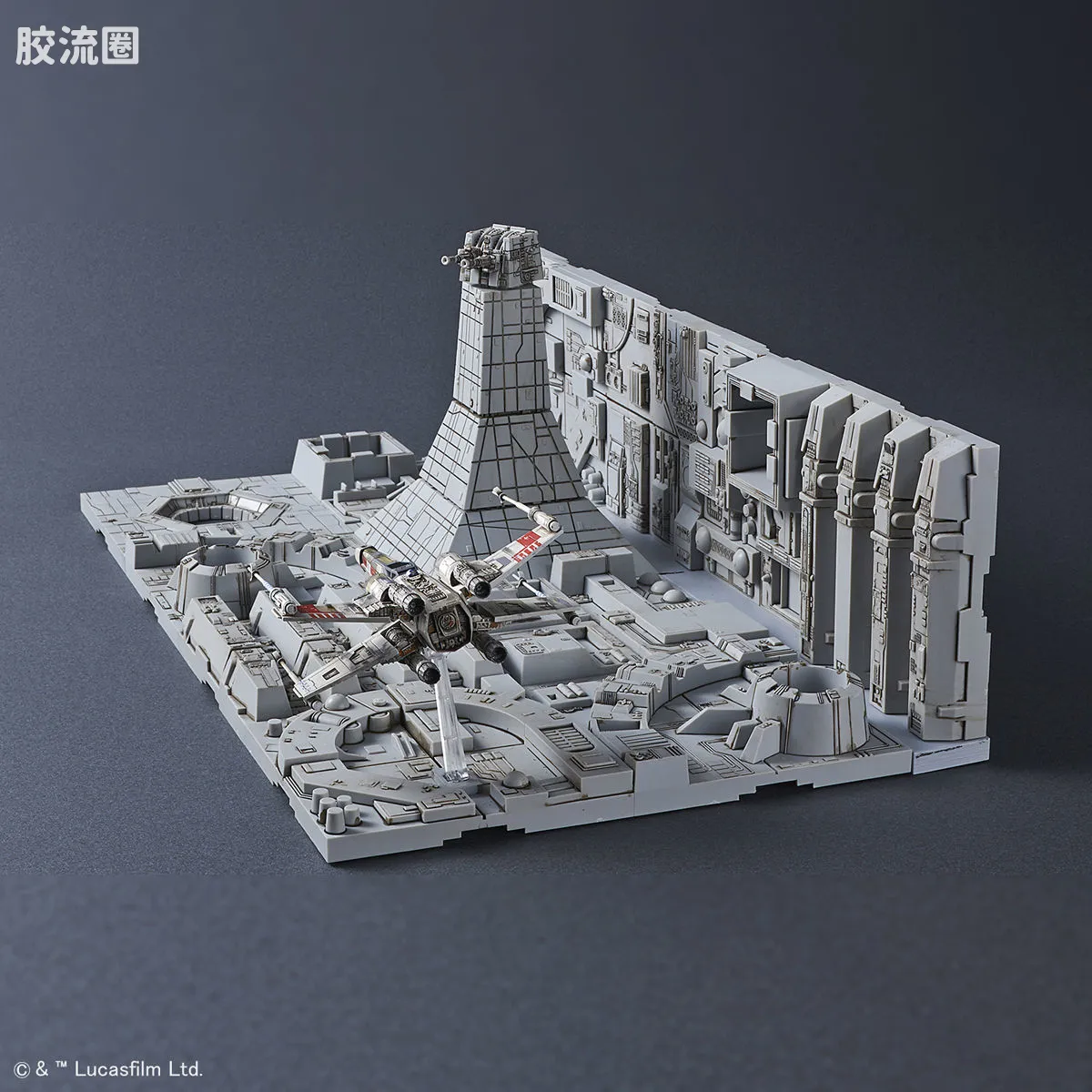 万代 星球大战系列拼装模型 载具系列 1/144 死星攻略战套装 - 图片