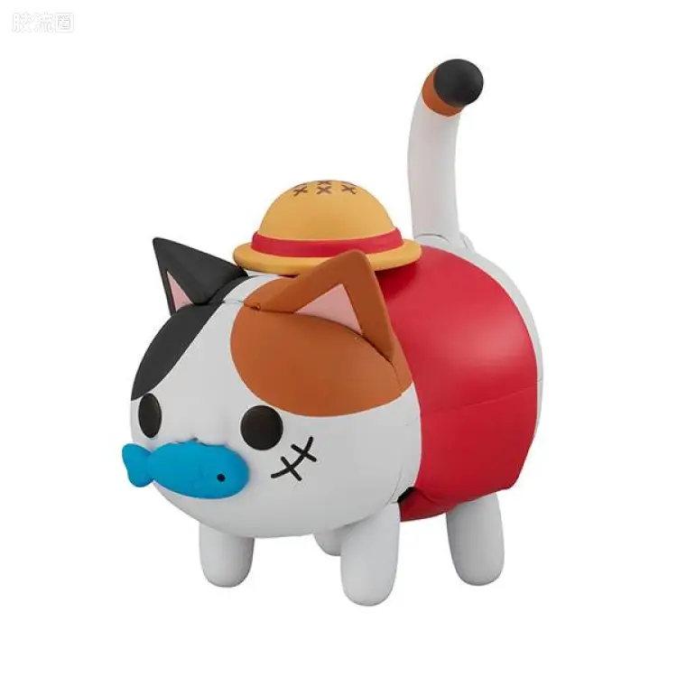 Mega House扭蛋盒蛋食玩系列 MEGA CAT PROJECT 系列 トコトコニャンピースニャーン！ 蒙奇·D·路飞