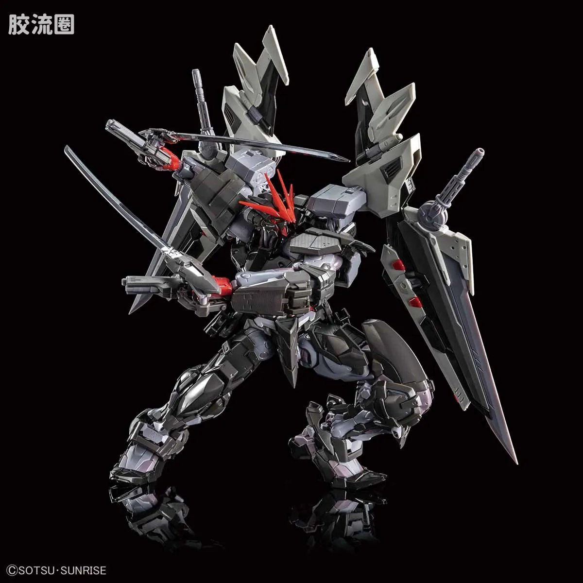 Hi-Resolution Model 普通版 漆黑异端高达 - 图片