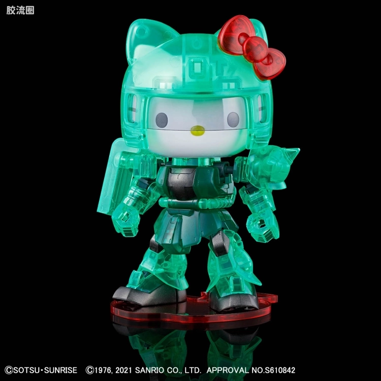 SDCS系列 限定版 Hello Kitty/扎古II 彩透版 - 图片