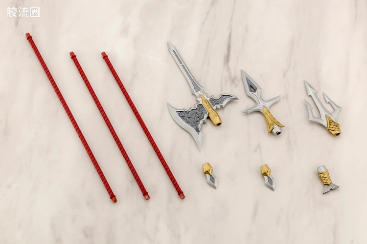 寿屋 M.S.G 模型配件 Virtuous Style GE003 长柄武器套组 - 图片