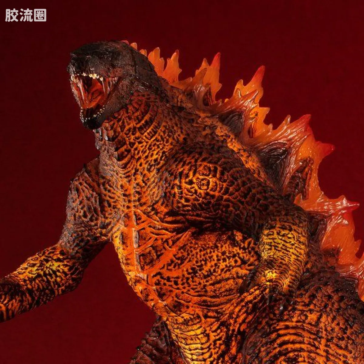Mega House特摄系列 Ultimate Article Monsters系列 红莲哥斯拉(2019) - 图片