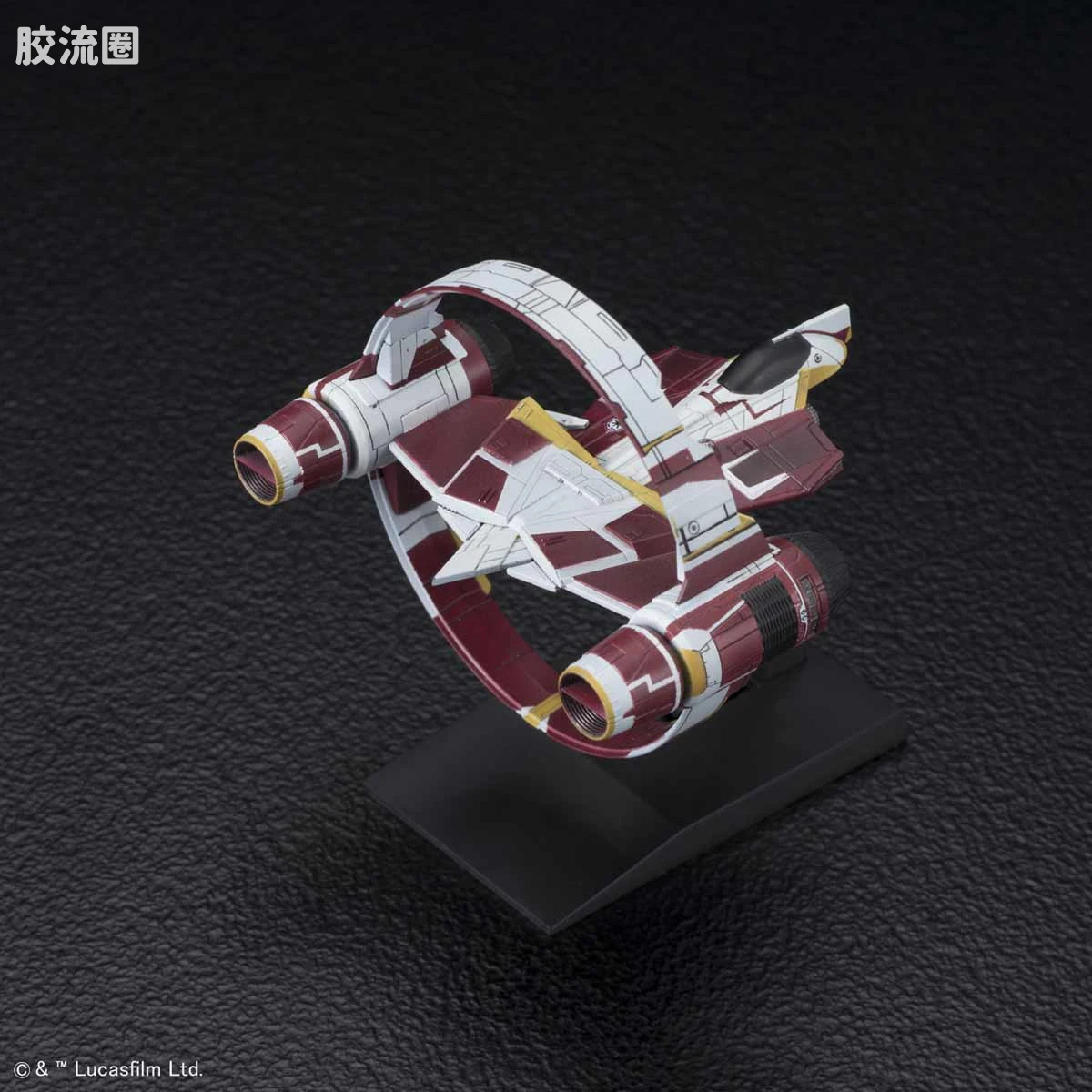 万代 星球大战系列拼装模型 Vehicle Model系列 VM-09 绝地武士星际战斗机 - 图片
