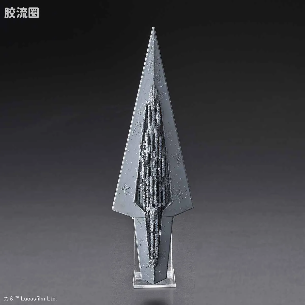 万代 星球大战系列拼装模型 Vehicle Model系列 1/100000 执行者级超级歼星舰 - 图片