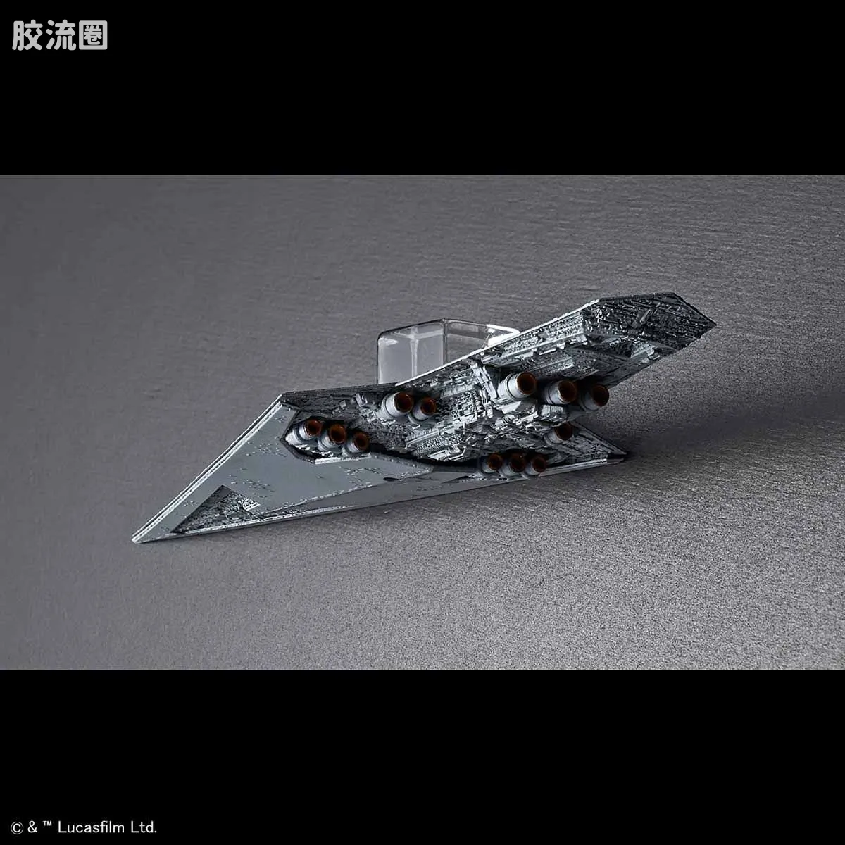 万代 星球大战系列拼装模型 Vehicle Model系列 1/100000 执行者级超级歼星舰 - 图片