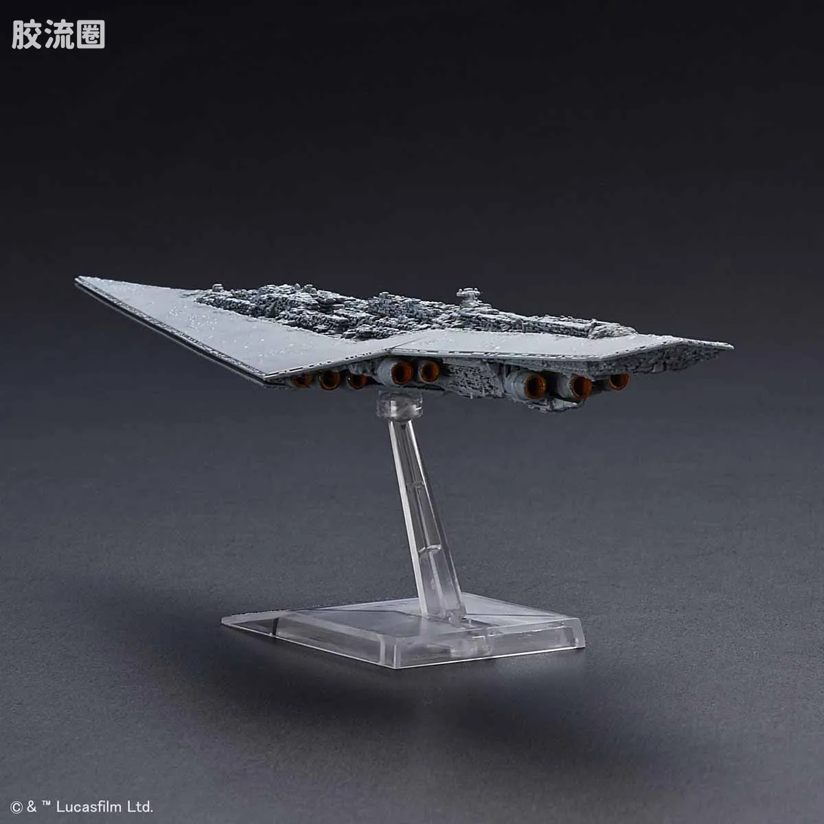 万代 星球大战系列拼装模型 Vehicle Model系列 1/100000 执行者级超级歼星舰 - 图片