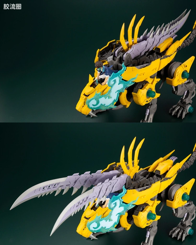 寿屋机兽起源 Zoids Wild系列 W002 獠牙剑齿虎 - 图片