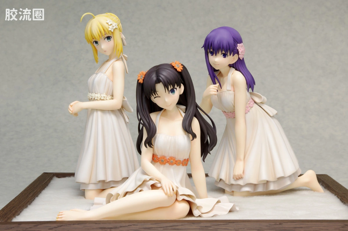 WAVE DreamTech系列 Lingerie styles系列 间桐樱、远坂凛 、Saber 连衣裙style 豪华版 - 图片