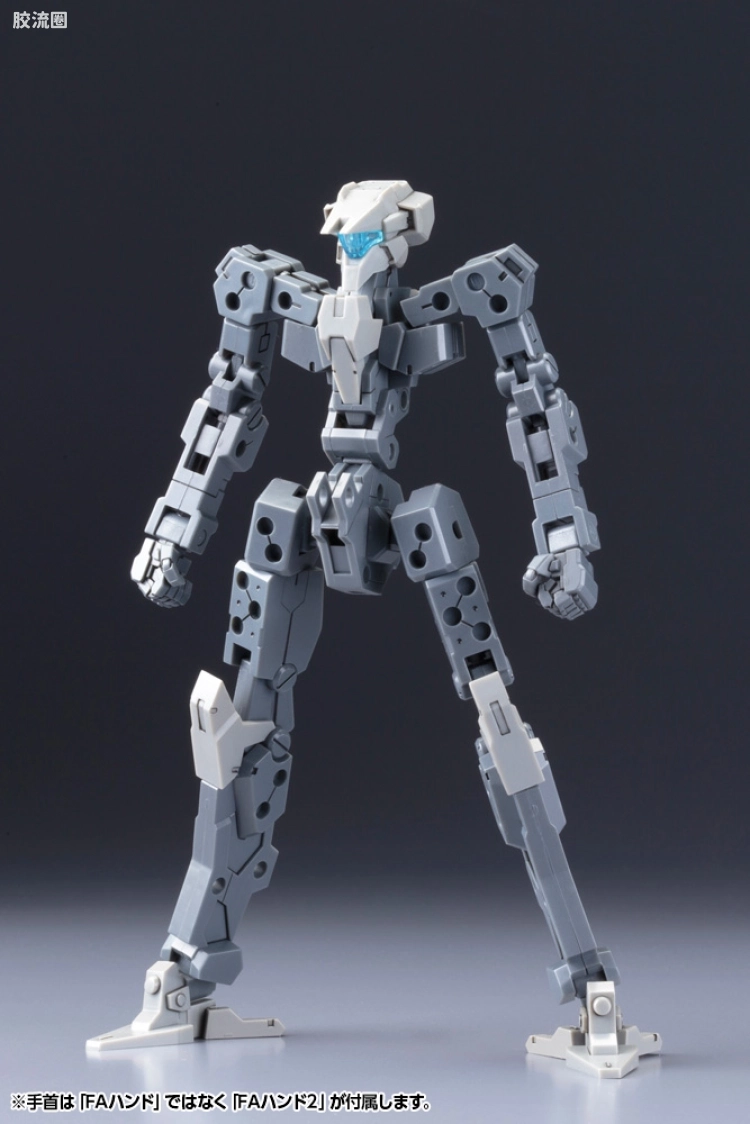 寿屋FRAME ARMS 骨架 TYPE-001 通用骨架(灰色) :RE2 - 图片