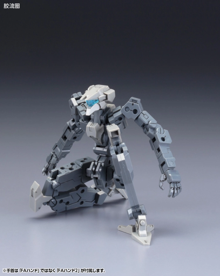 寿屋FRAME ARMS 骨架 TYPE-001 通用骨架(灰色) :RE2 - 图片