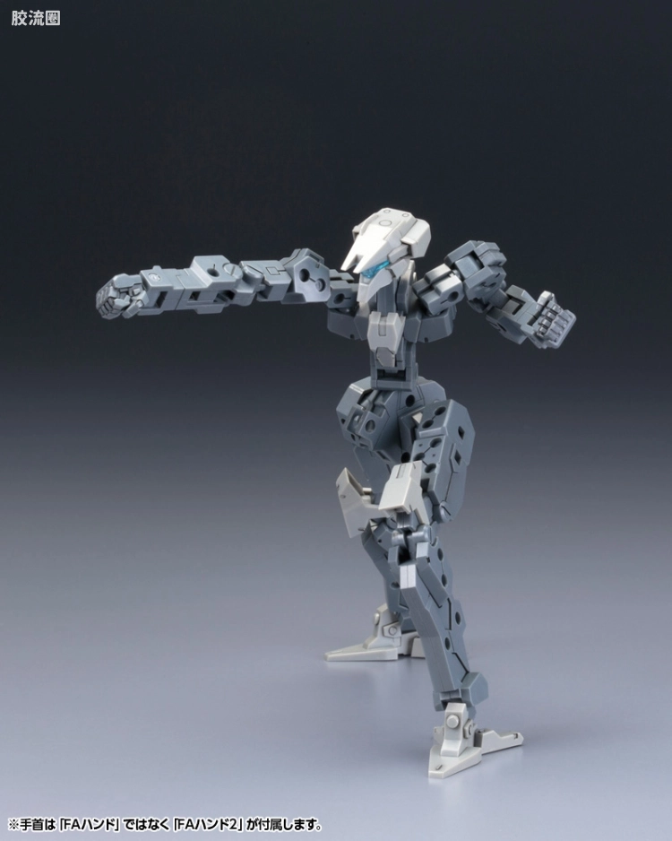 寿屋FRAME ARMS 骨架 TYPE-001 通用骨架(灰色) :RE2 - 图片